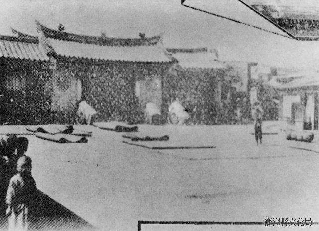 天后宮黑白影像