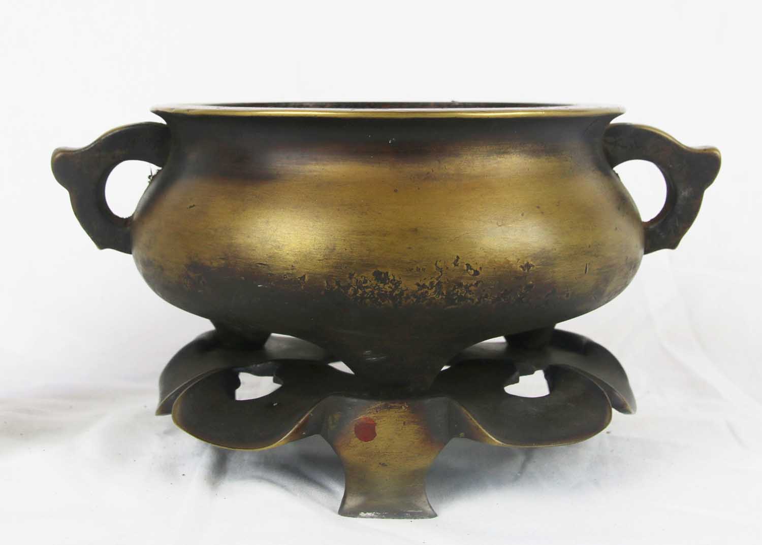 藍木製銅鑄宣爐