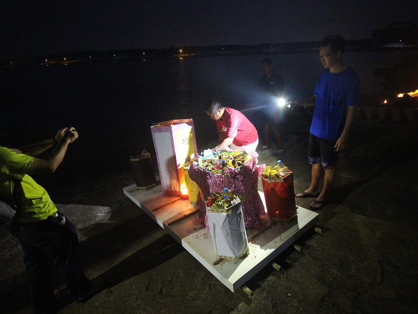 2019鼎灣村中元節水燈施放法會記錄