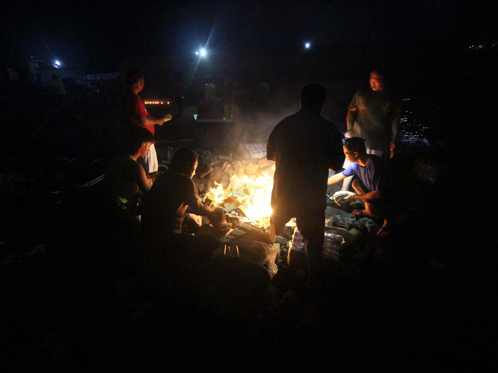 2019鼎灣村中元節水燈施放法會記錄