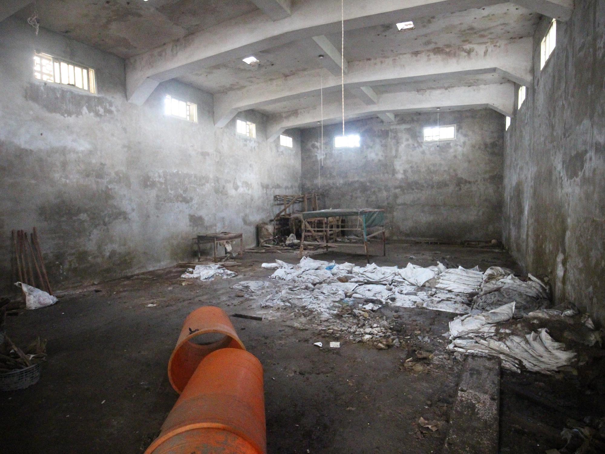 台灣省糧食局補助：肥料倉庫