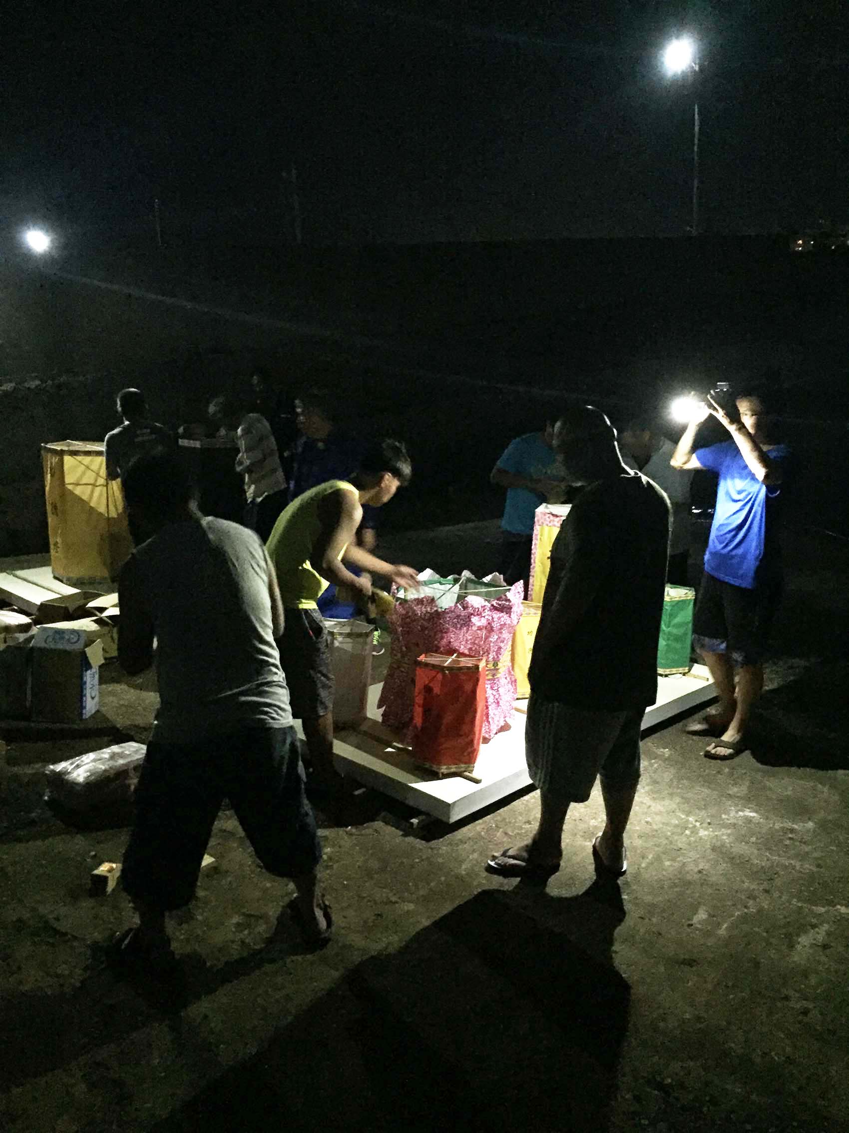 2019鼎灣村中元節水燈施放法會記錄