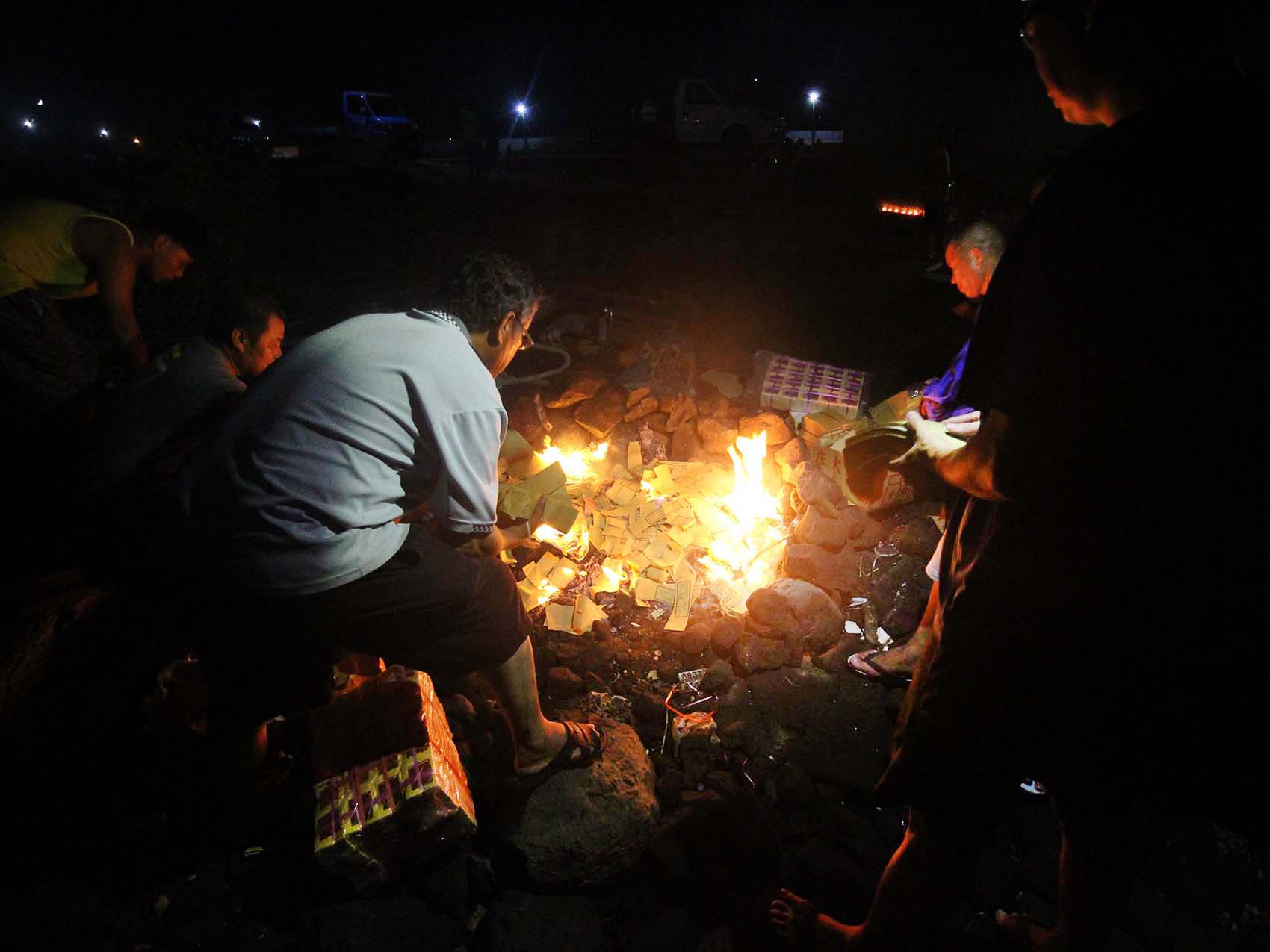 2019鼎灣村中元節水燈施放法會記錄