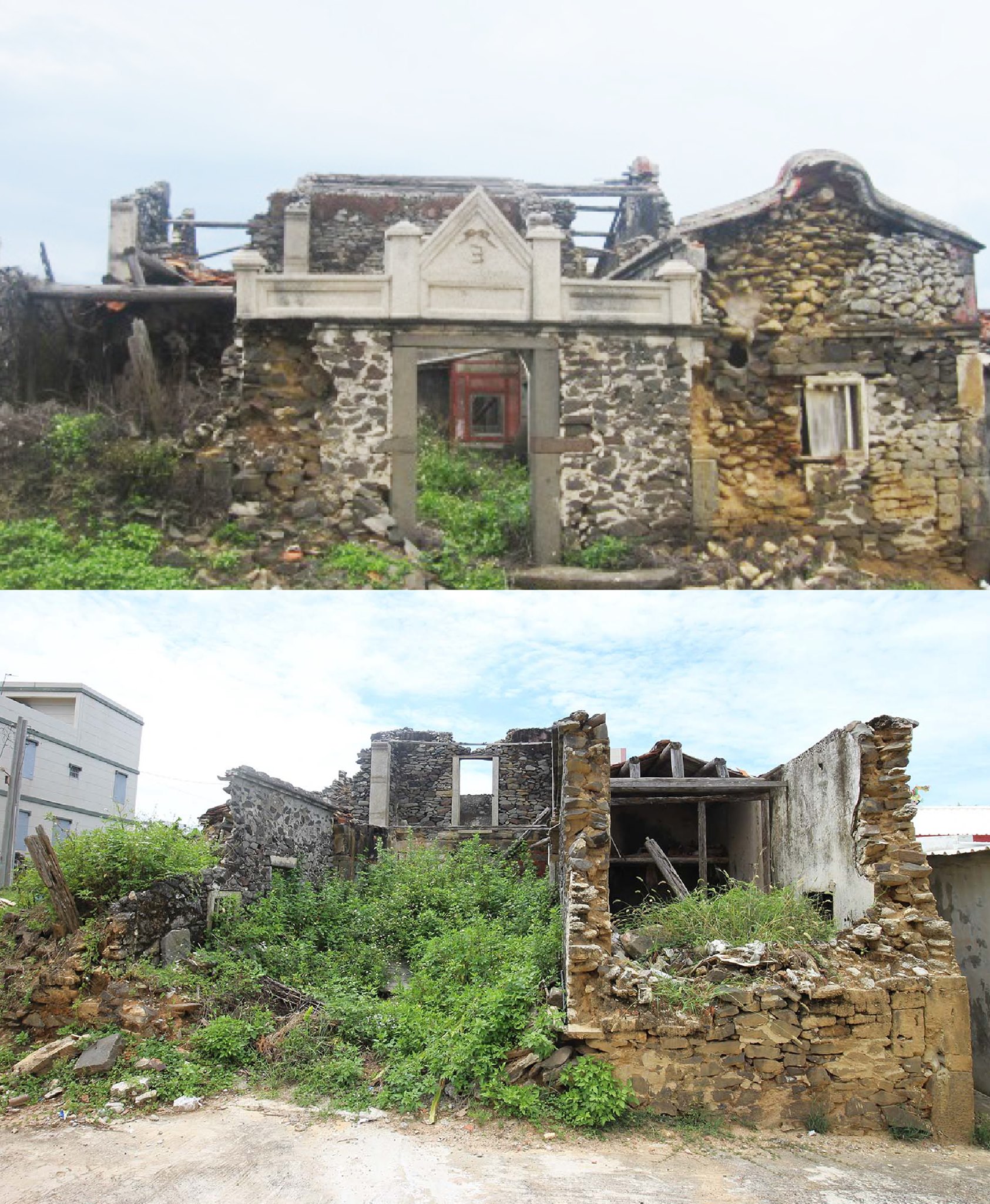 水垵葉氏三合院望安鄉水垵村〇號