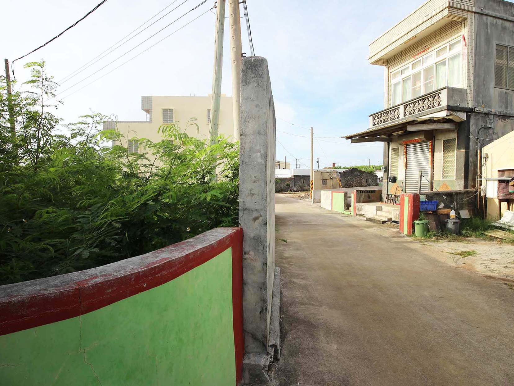 後寮村照壁記錄後寮村〇號旁