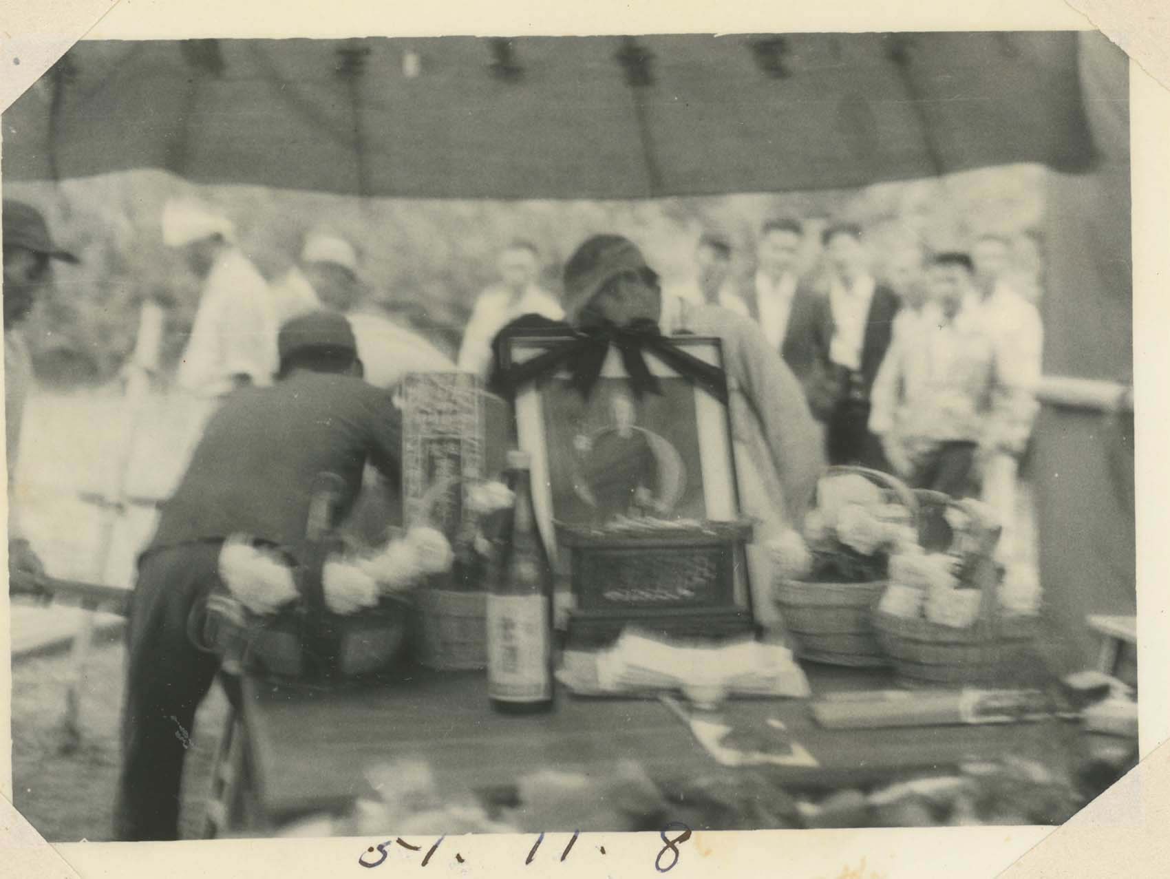 1962竹灣出殯記錄