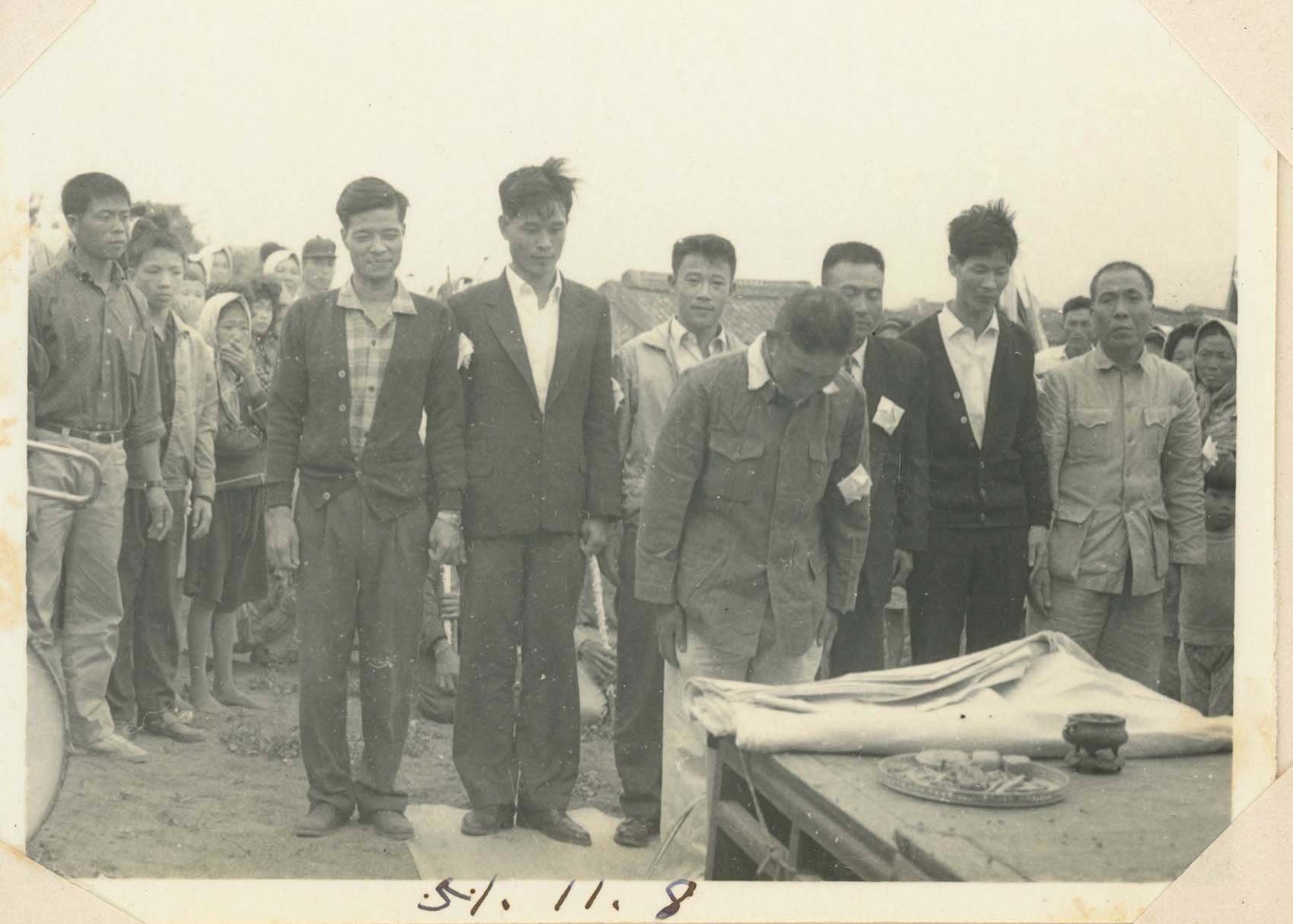 1962竹灣出殯記錄