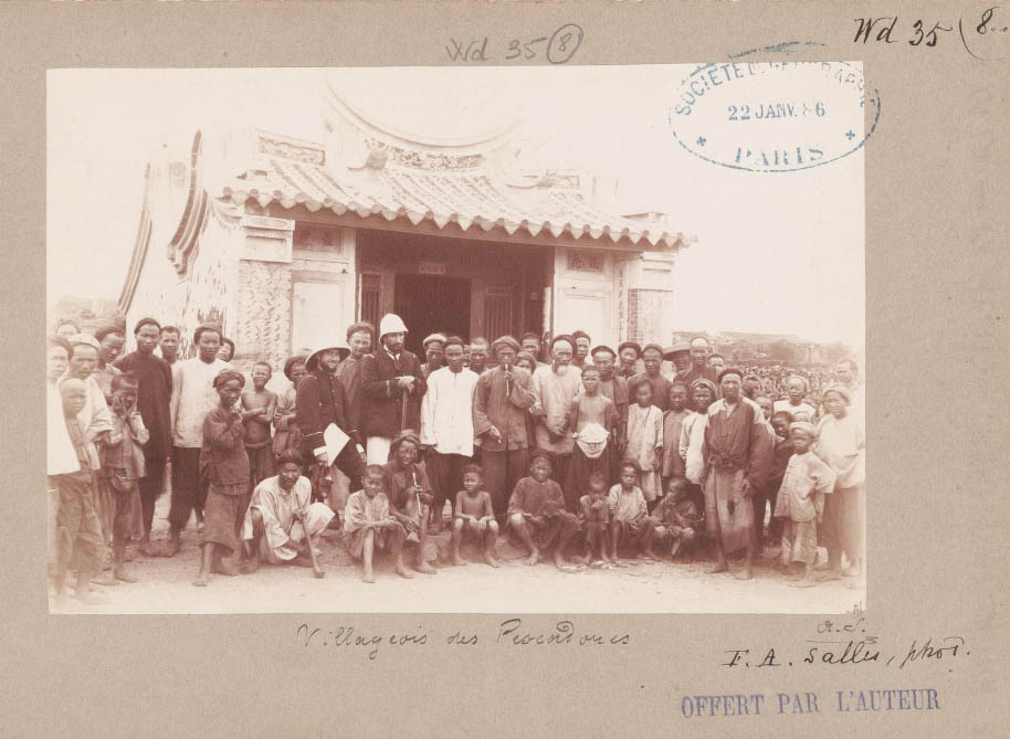 文澳城隍廟黑白影像