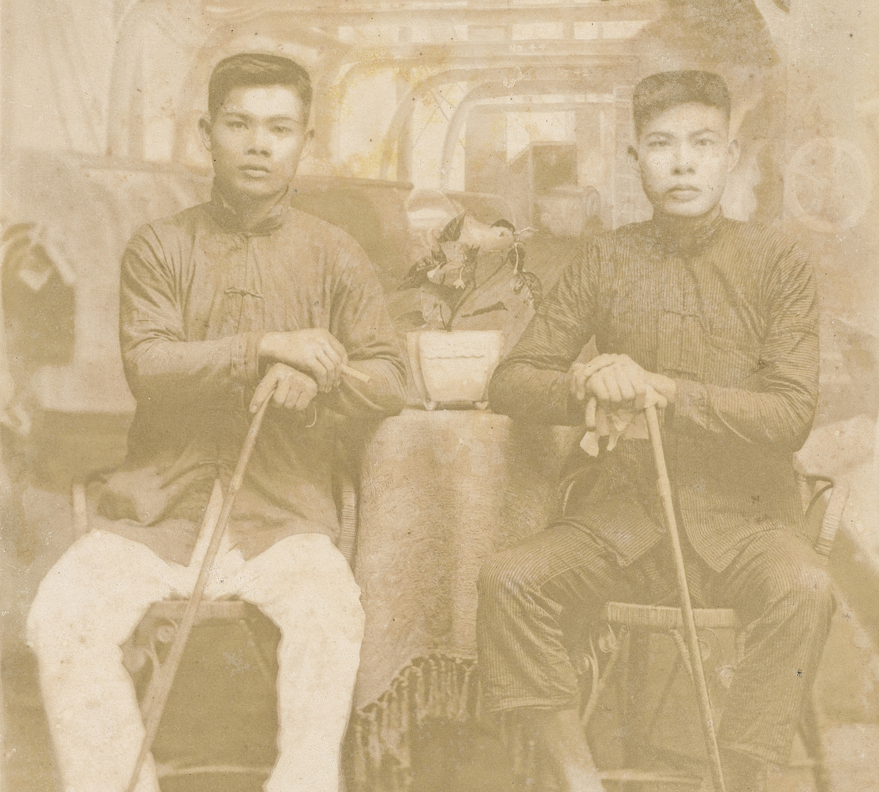 日本時期人物影像