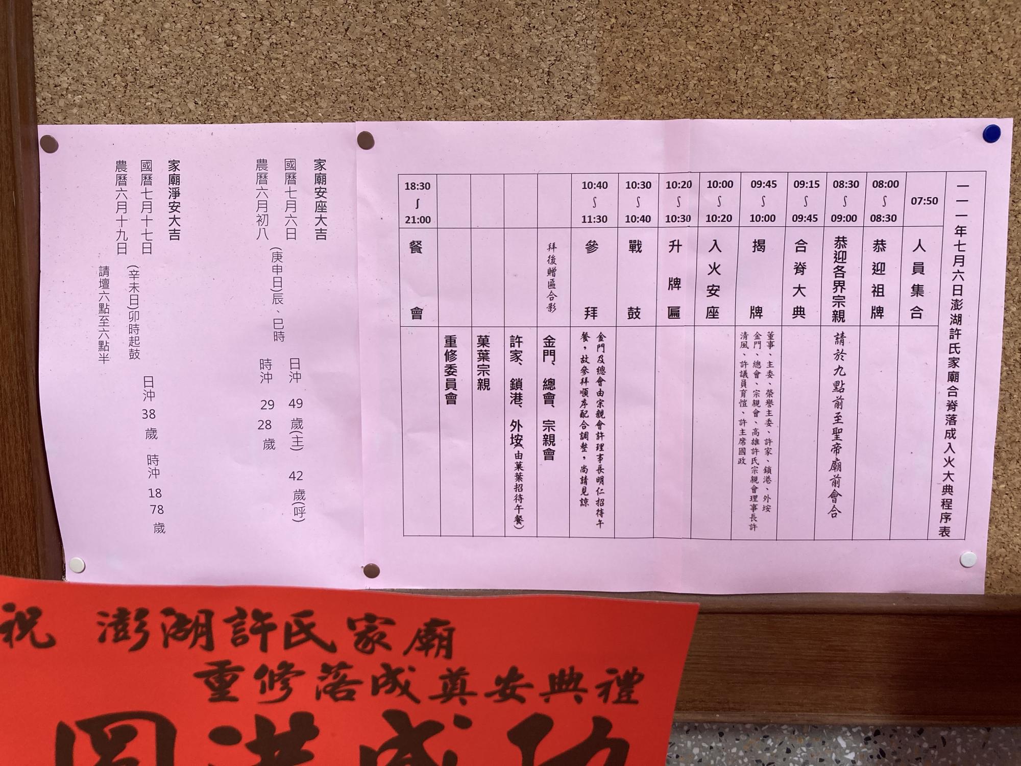 2022菓葉許氏家廟記錄