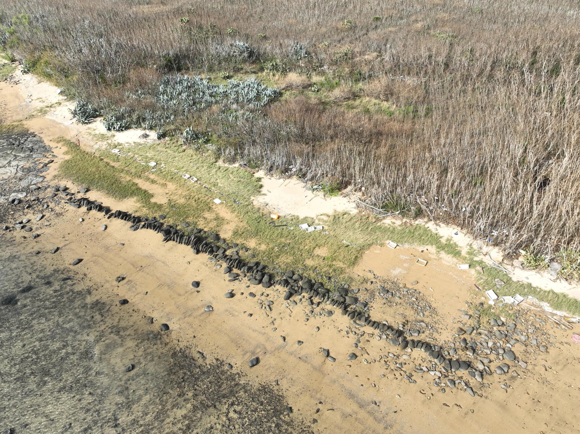 2024瓦硐村西側海岸石塊記錄