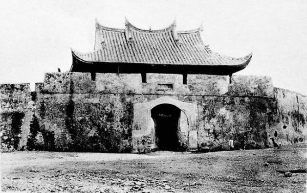 媽宮城黑白影像