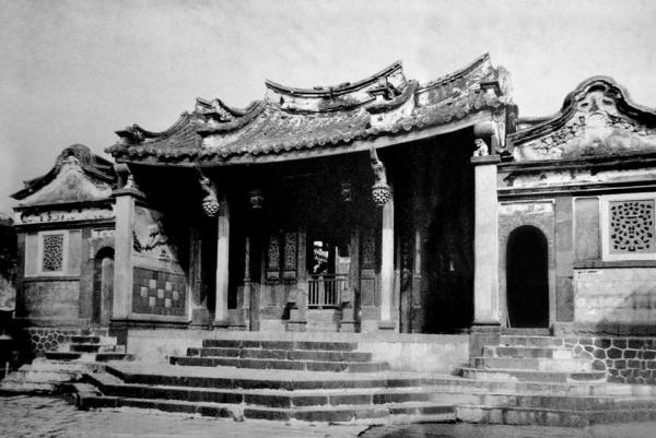 天后宮黑白影像