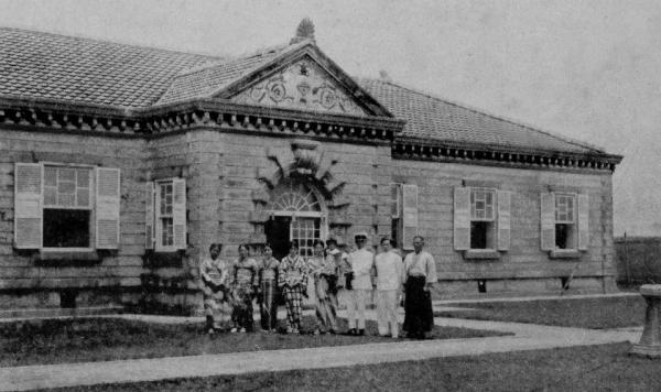 目斗嶼燈塔黑白影像