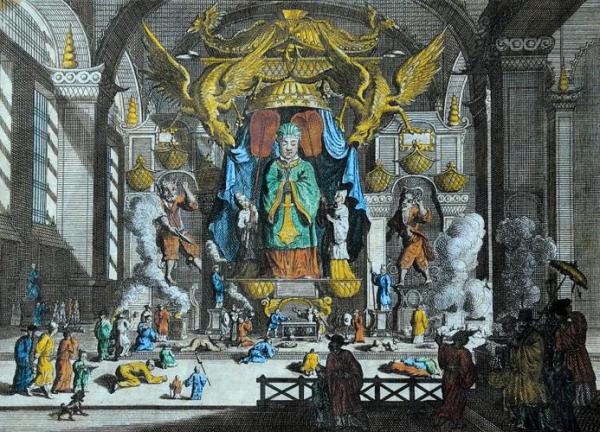 天后宮黑白影像