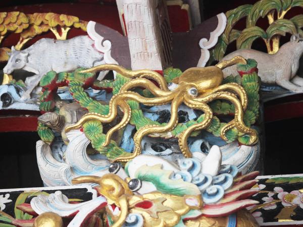 花宅五府千歲廟水族裝飾