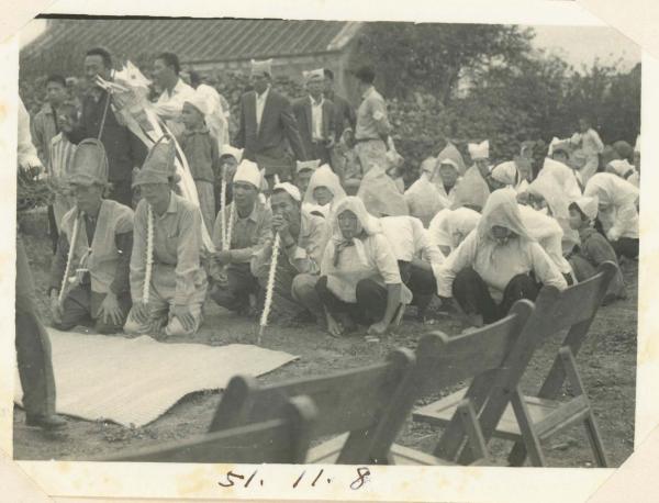 1962竹灣出殯記錄