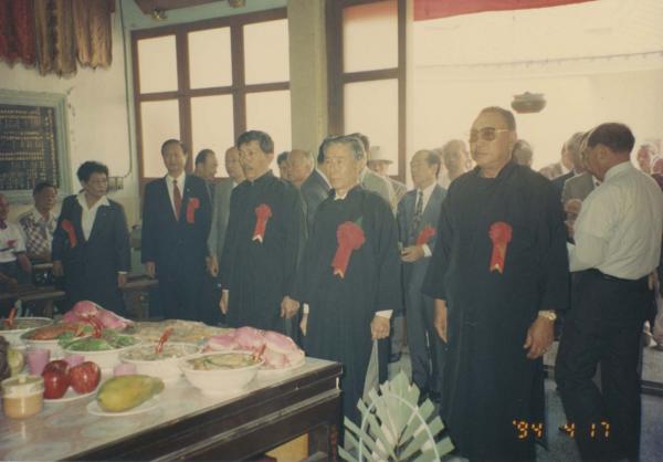 濟陽堂柯蔡宗親會祭祖大會