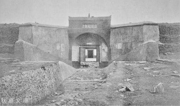 西嶼東臺黑白影像