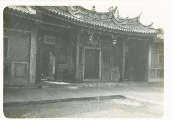 觀音亭黑白影像