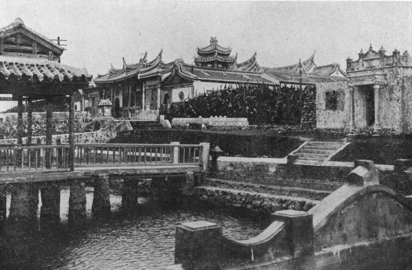 觀音亭黑白影像