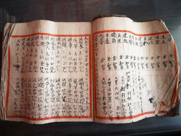 家族冬至輪值簿01