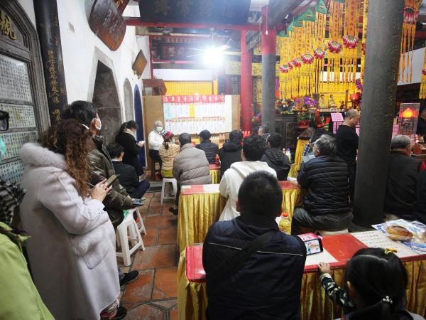 2020觀音亭元宵影像：猜燈謎