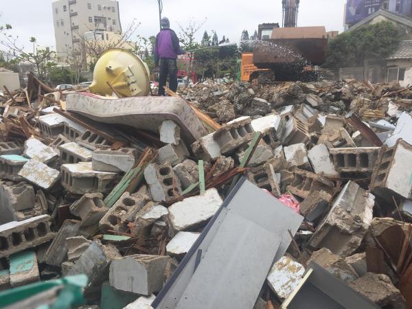 澎湖廳職員宿舍｜拆除現場