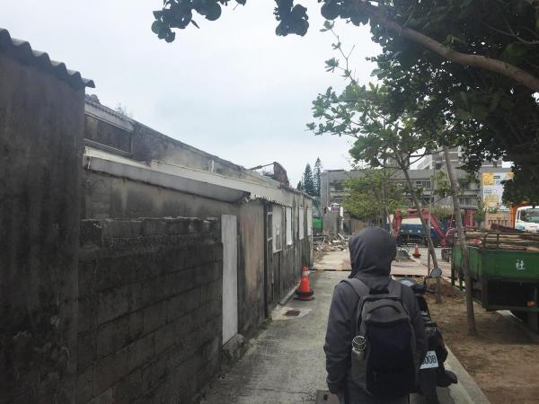 澎湖廳職員宿舍｜拆除現場