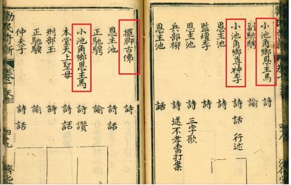 許玉河西中堂影像