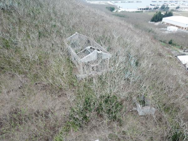 紗帽山軍事建築