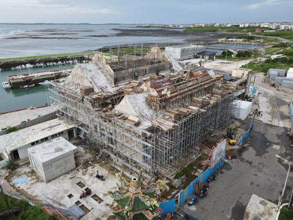 2021威靈殿重建記錄