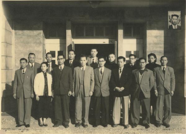 澎湖縣議會黑白影像