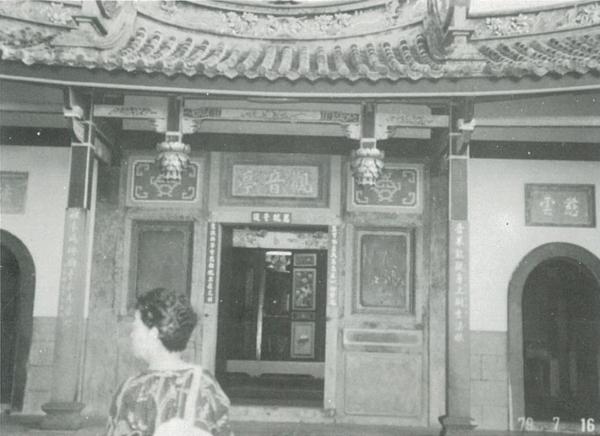 觀音亭黑白影像