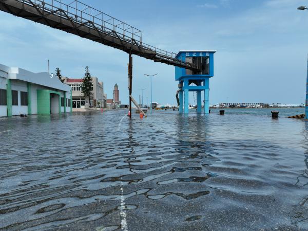 2023赤崁村滿潮記錄