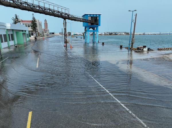 2023赤崁村滿潮記錄