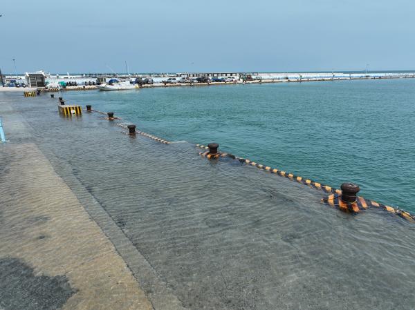 2023赤崁村滿潮記錄