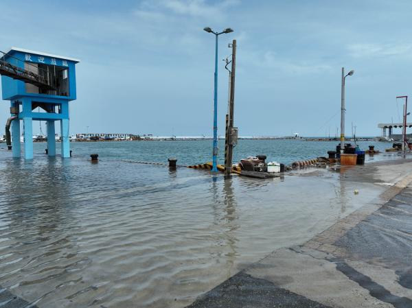 2023赤崁村滿潮記錄
