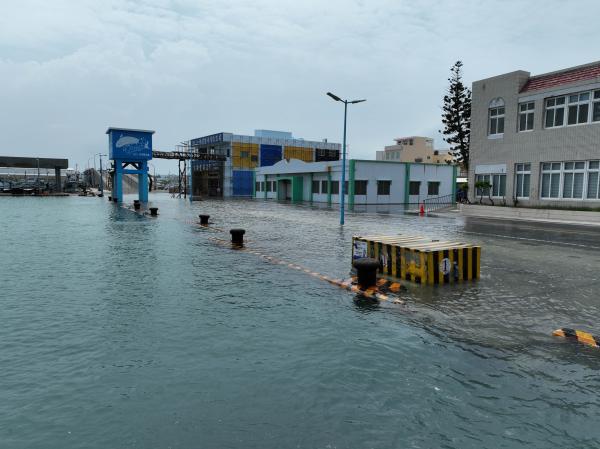 2023赤崁村滿潮記錄