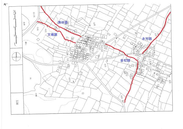 瓦硐村小地名社區道路